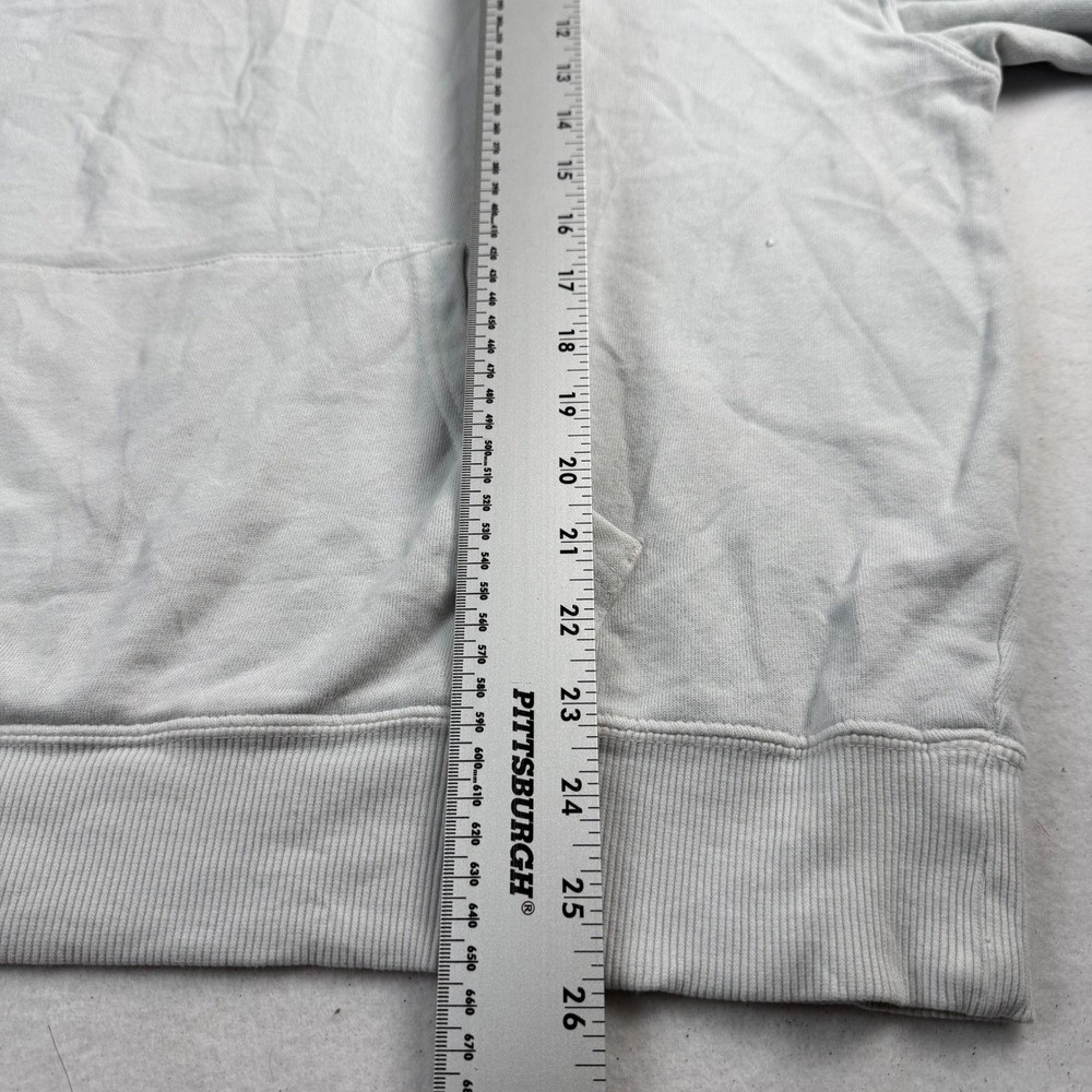 Taylor Swift Midnights Album Hoodie Light Grey Graphic Sweatshirt Womens Large - Picture 5 of 6